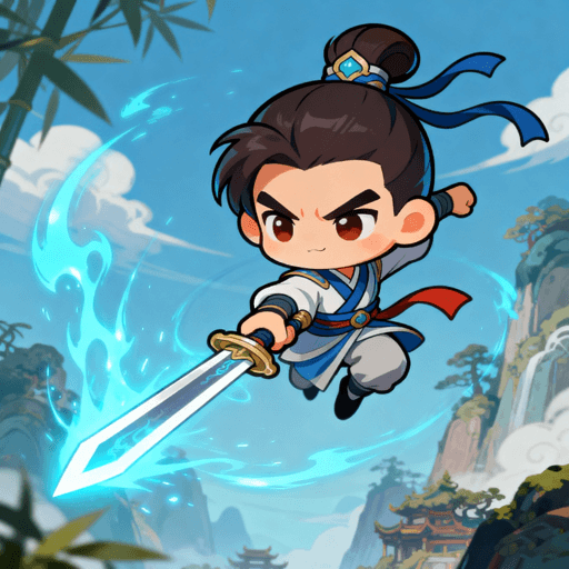 我的飞剑会拐弯-休闲小游戏