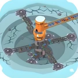 螺旋挖掘机帝国-休闲小游戏