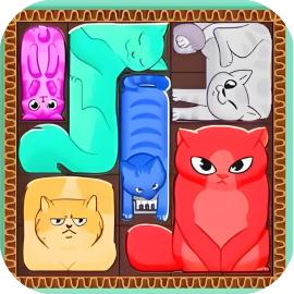 猫猫挤一挤-休闲小游戏