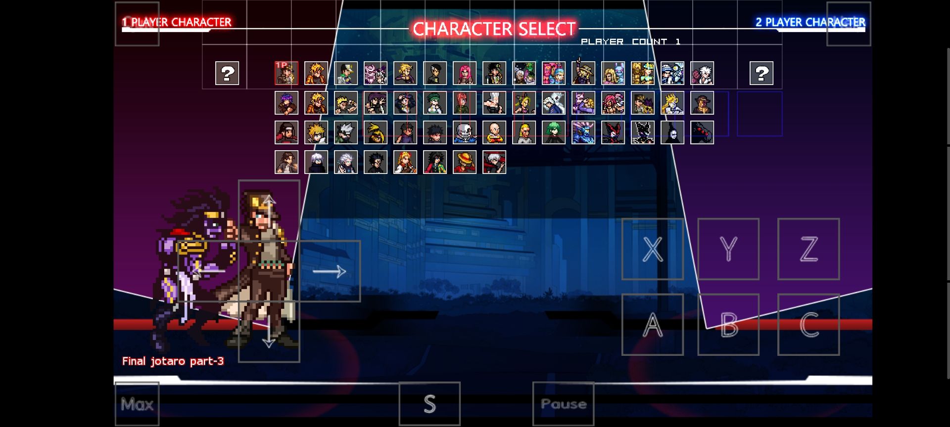 mugen游戏-动漫乱斗