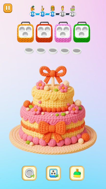 毛线配对 3D 羊毛拼图