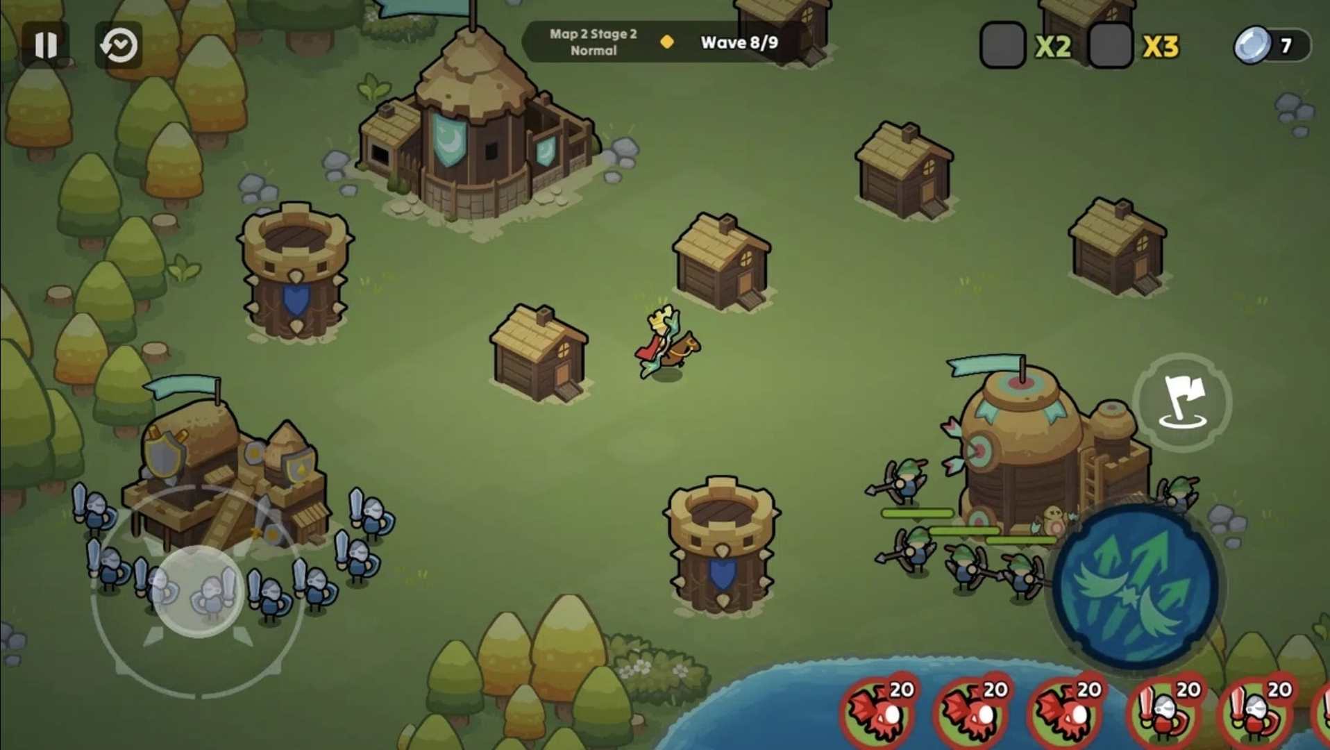 夜幕：王国边境塔防