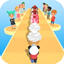 做个冰淇淋3d-休闲小游戏