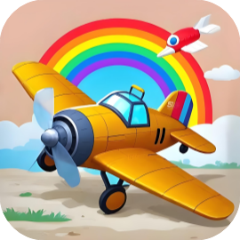 右手画彩虹-休闲小游戏