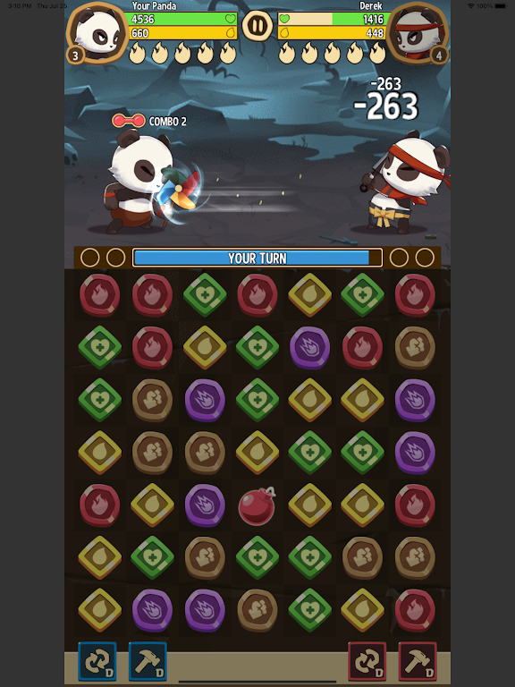 熊猫竞技场：三消对战